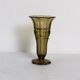 Smoked glass vase