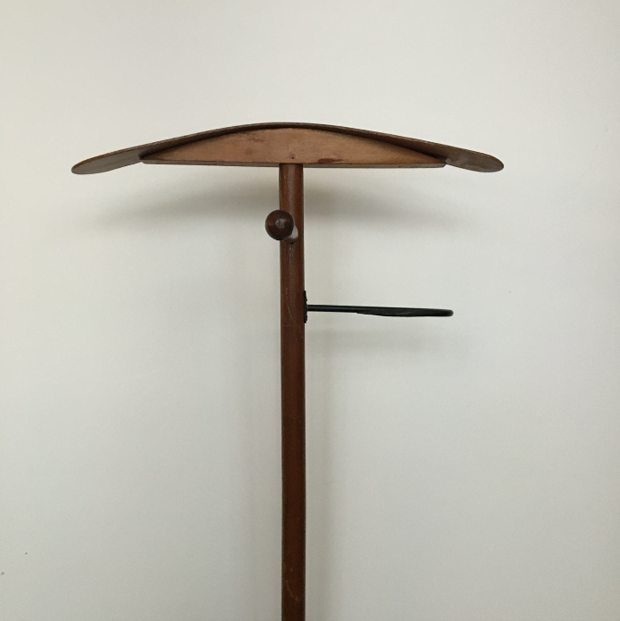 Vintage wooden night valet