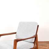 Mid-Century Lounge Chair by Illum Wikkelsø, 1960s.