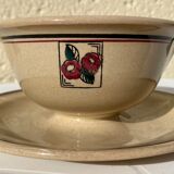 Saucier E.Charbonnier vintage porcelain