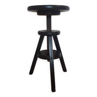 Wooden screw stool
