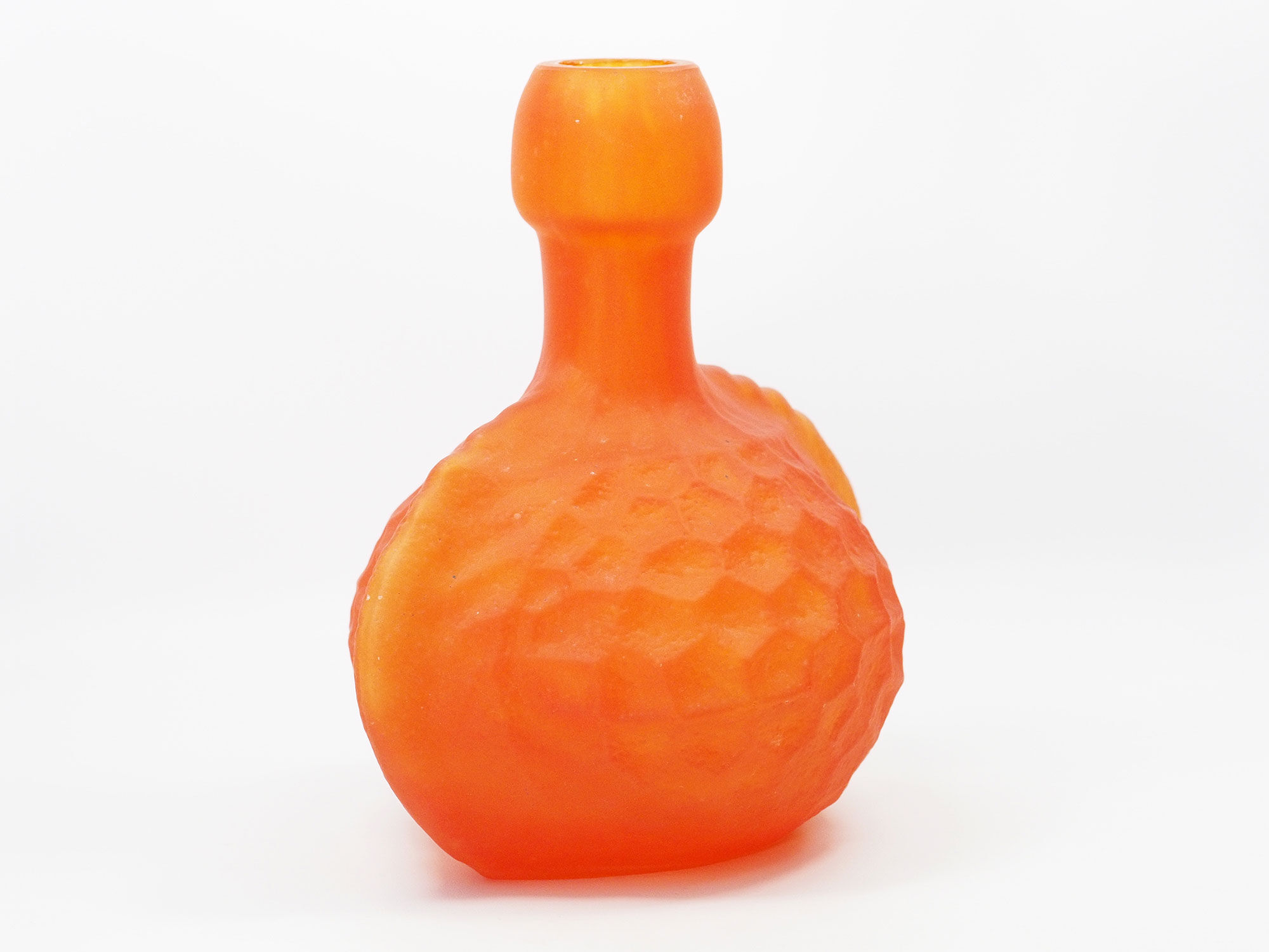 French Art Nouveau Vase in Glass Paw - 1900s