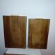 3 pull-out trays in teak and ebony bone marquetry