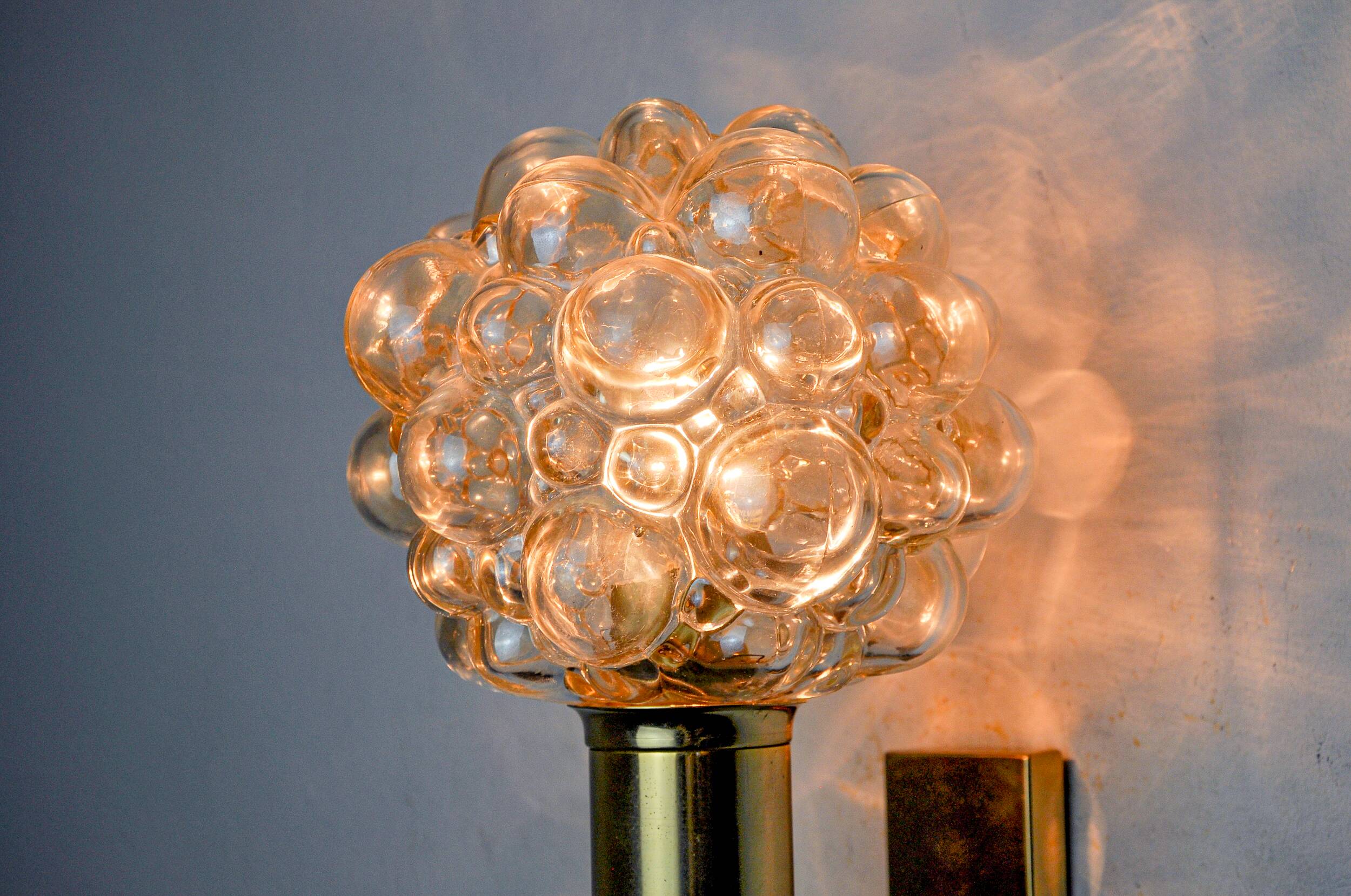 Bubbles Wall Lamp by Helena Tynell for Limburg, Germany, 1970s