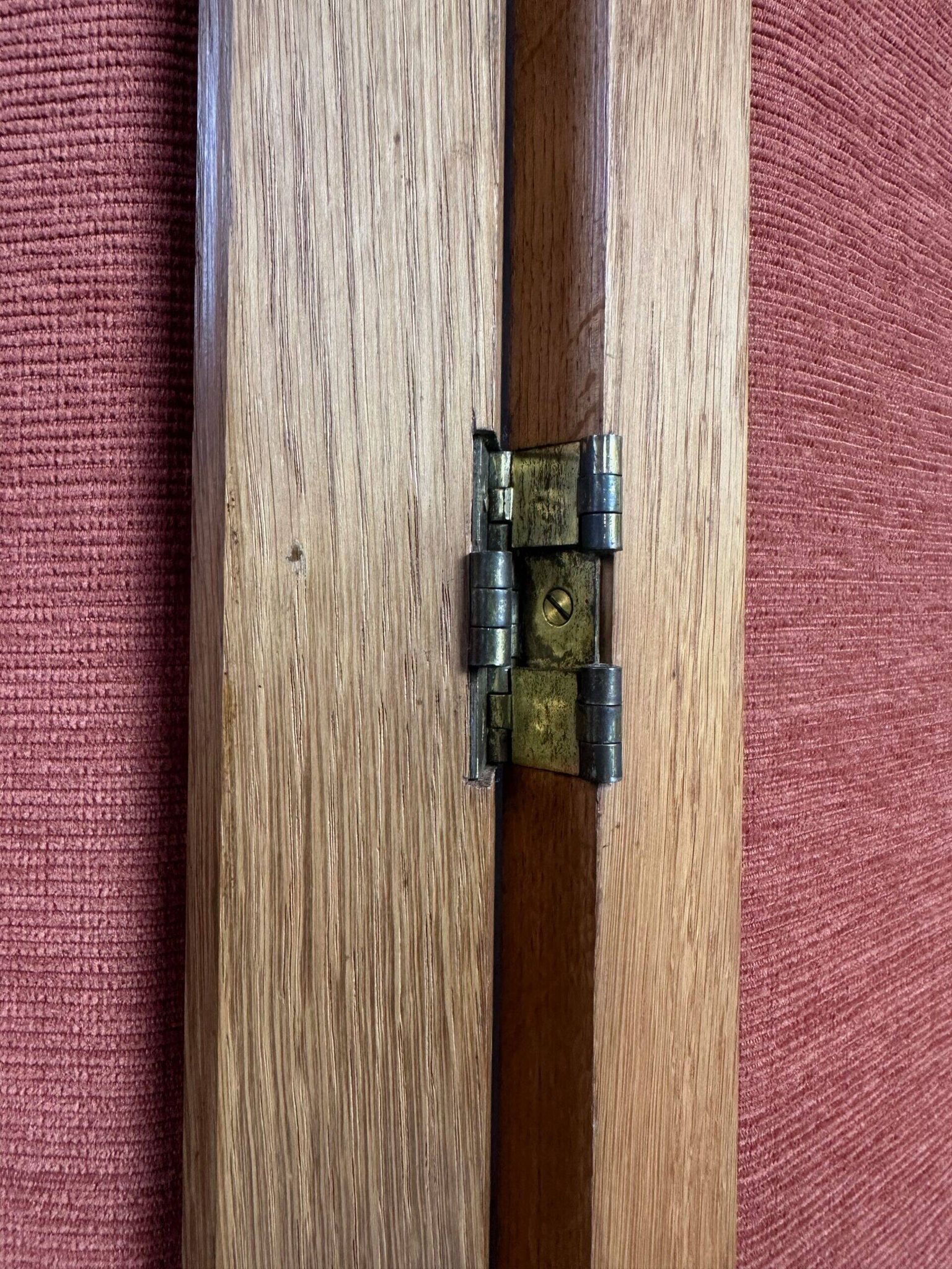 Vintage room divider – oak