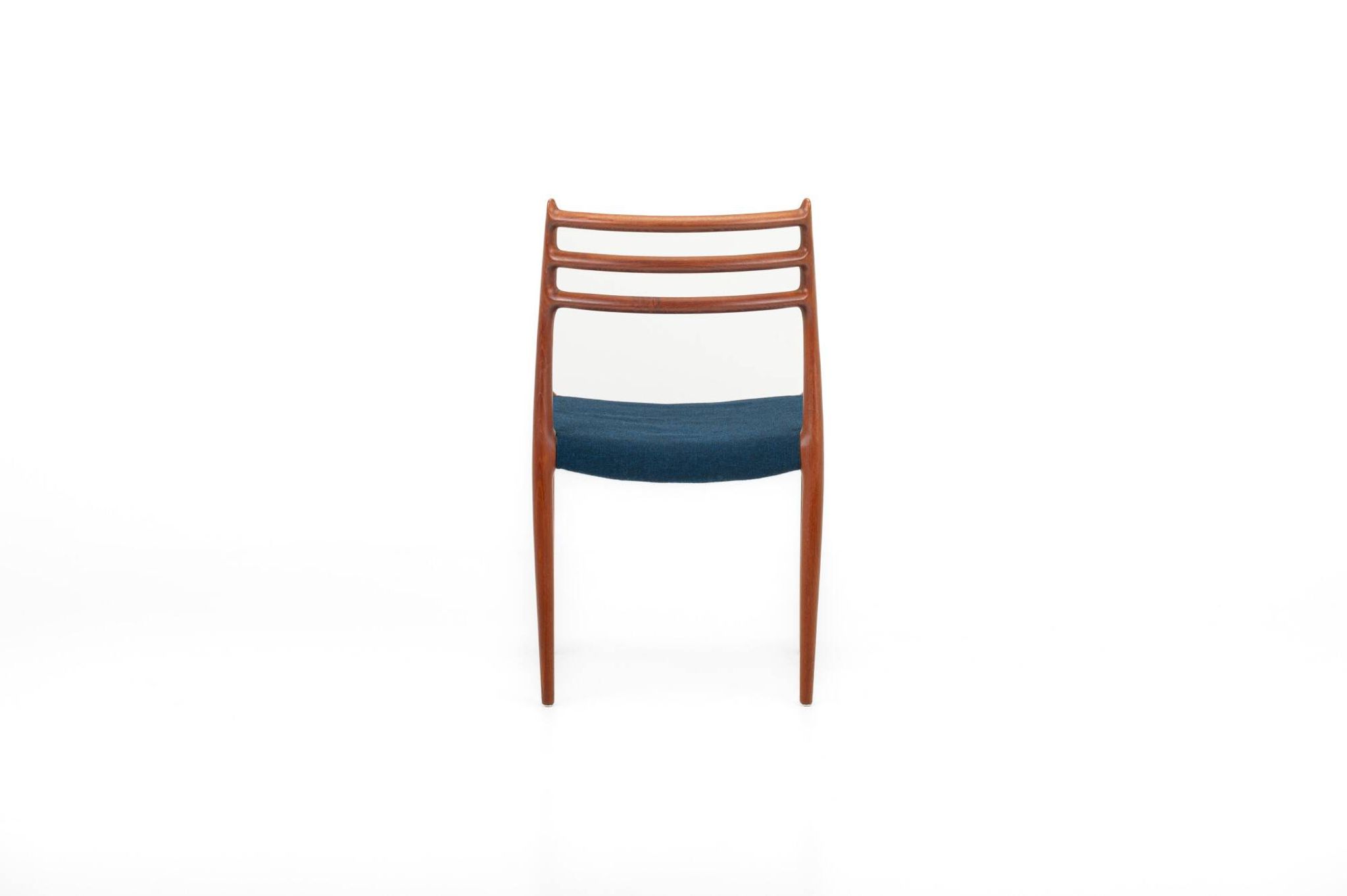 Dining Chairs Model 78 by Niels O. Møller for J.L. Møllers, 1960s, Set of 6