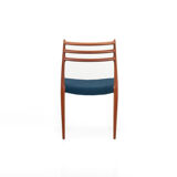 Dining Chairs Model 78 by Niels O. Møller for J.L. Møllers, 1960s, Set of 6