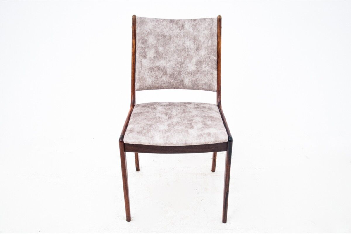 Set of 6 teak chairs, Uldum Mobelfabrik, Denmark, 1960s