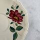 Set of 8 hand-painted coffee cups Sarreguemines Terre de fer