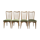 4 velvet chairs