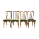 4 velvet chairs
