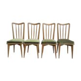 4 velvet chairs