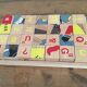 Vintage wooden puzzle babar