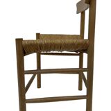 Vintage chair danish design papercord 60s dining chair