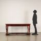 Antique Empire desk from Italy, 1900, mahogany veneer.