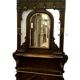 Napoleon III style coat rack in solid walnut XX century