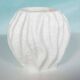 Ingrid glass vase 'Frosted Glass' Kurt Wokan West Germany