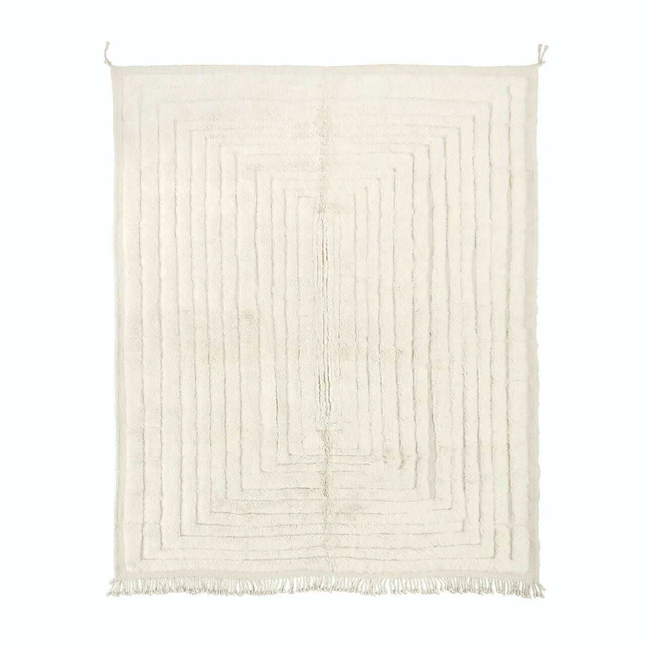 Handmade wool Berber rug 300X200 cm