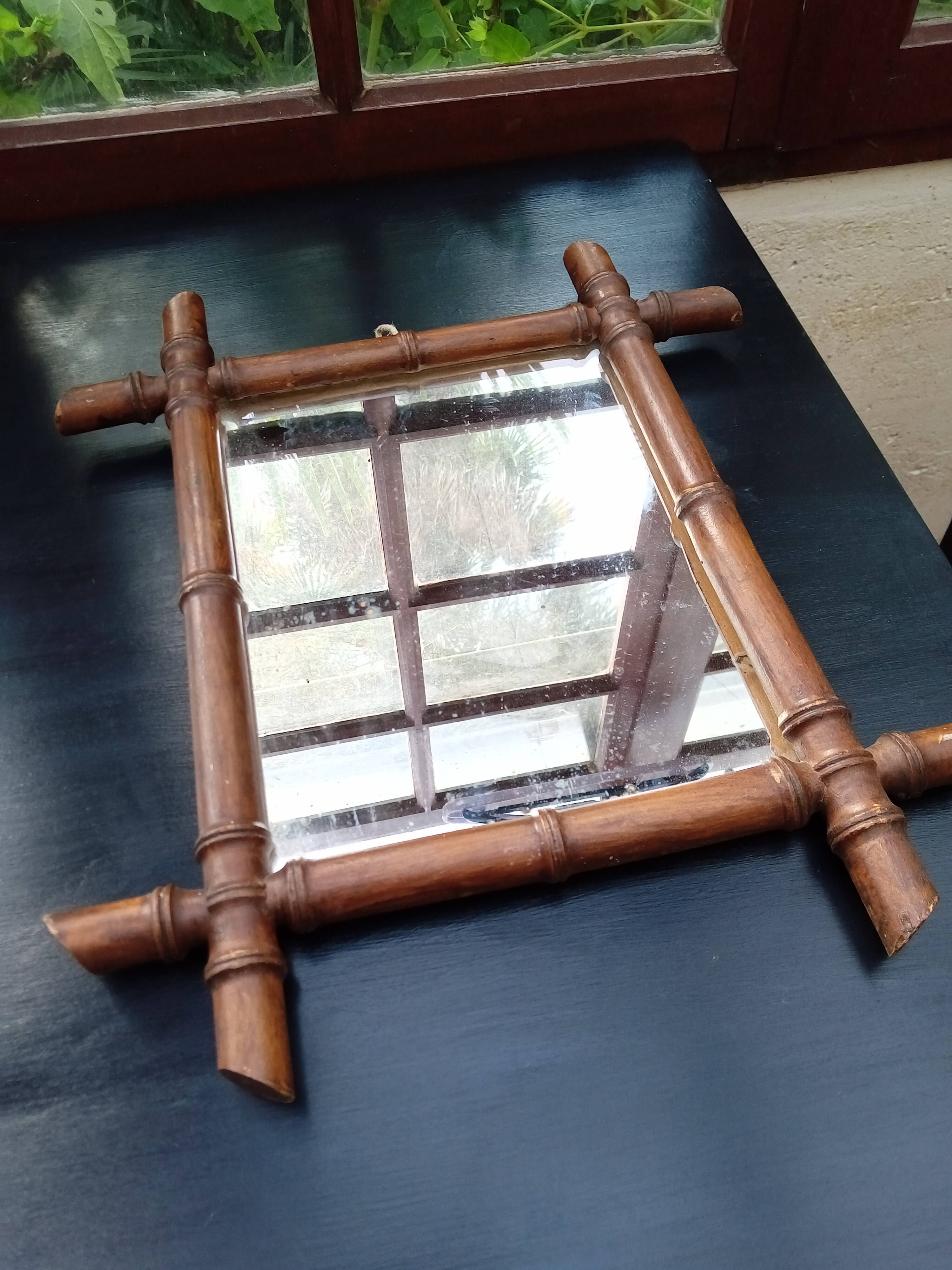 Bamboo mirror