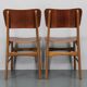 Ensemble de 4 chaises de salle à manger Ib Kofod Larsen des années 1960 en finition teck, Danemark