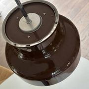 Brown Bumling pendant light by Anders Pehrson-Sweden 1960s