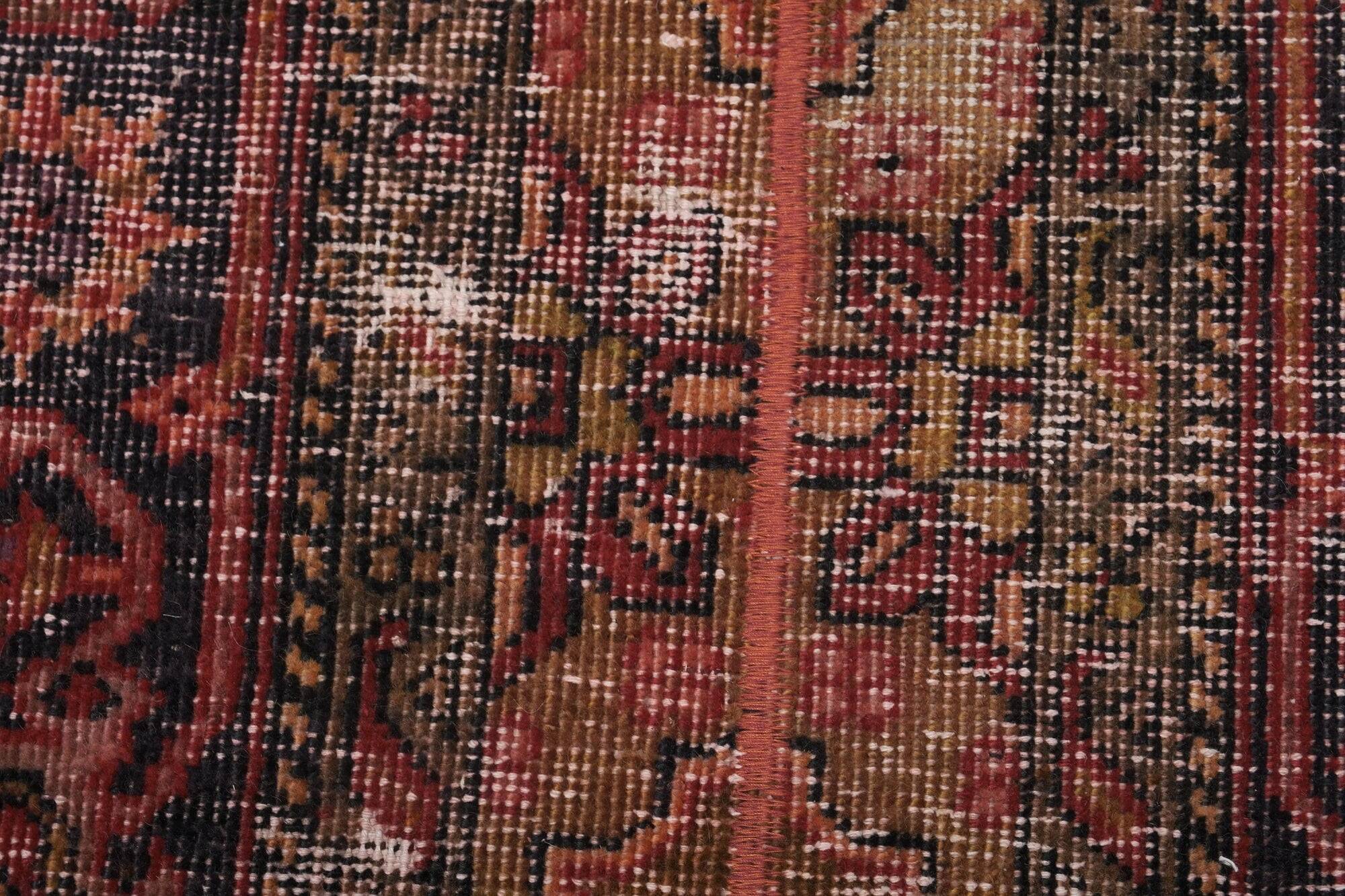 Vintage Turkish hallway rug 65x407 cm
