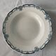 Service 20 plates and 3 dishes blue earthenware Vaucluse U-C Sarreguemines Digoin