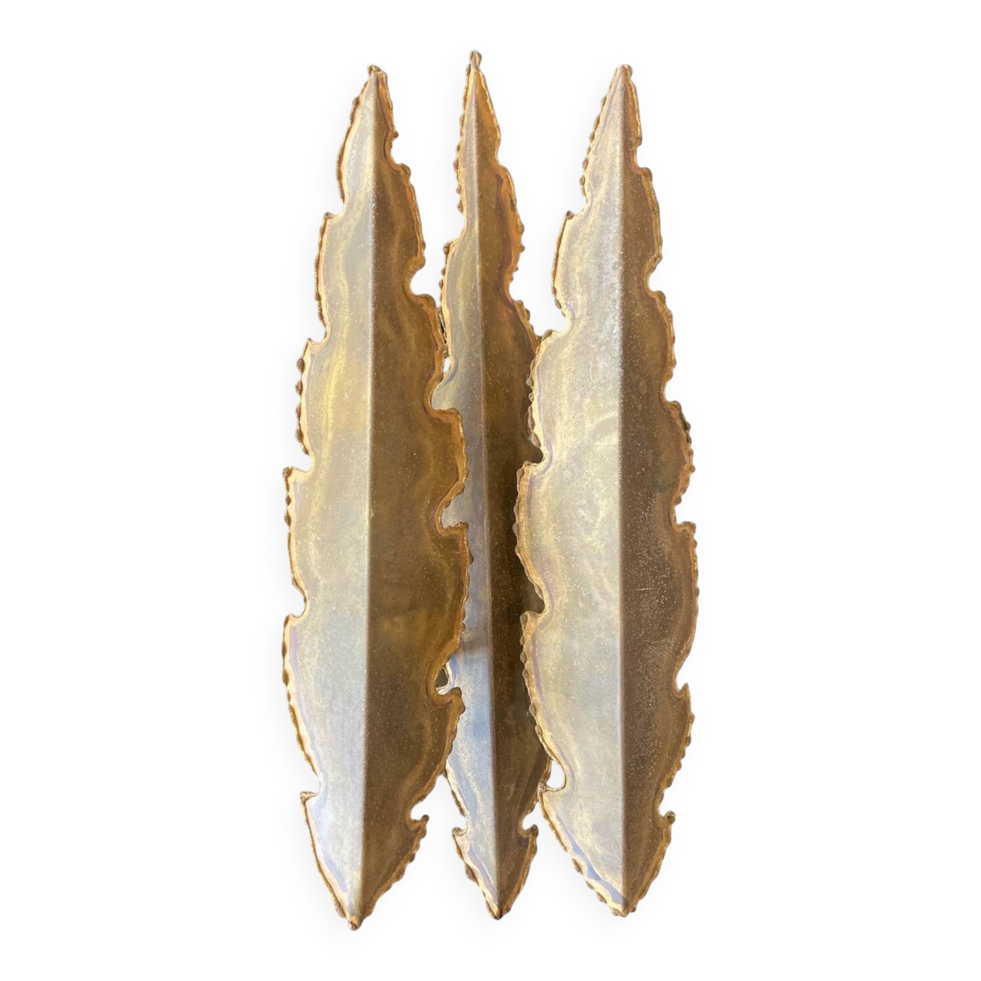 Brass Wall Lamp By Svend Aage Holm Sorensen 1960 Denmark