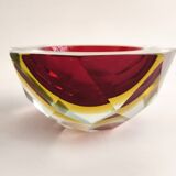 Cenicero in Murano crystal by Flavio Poli años 60