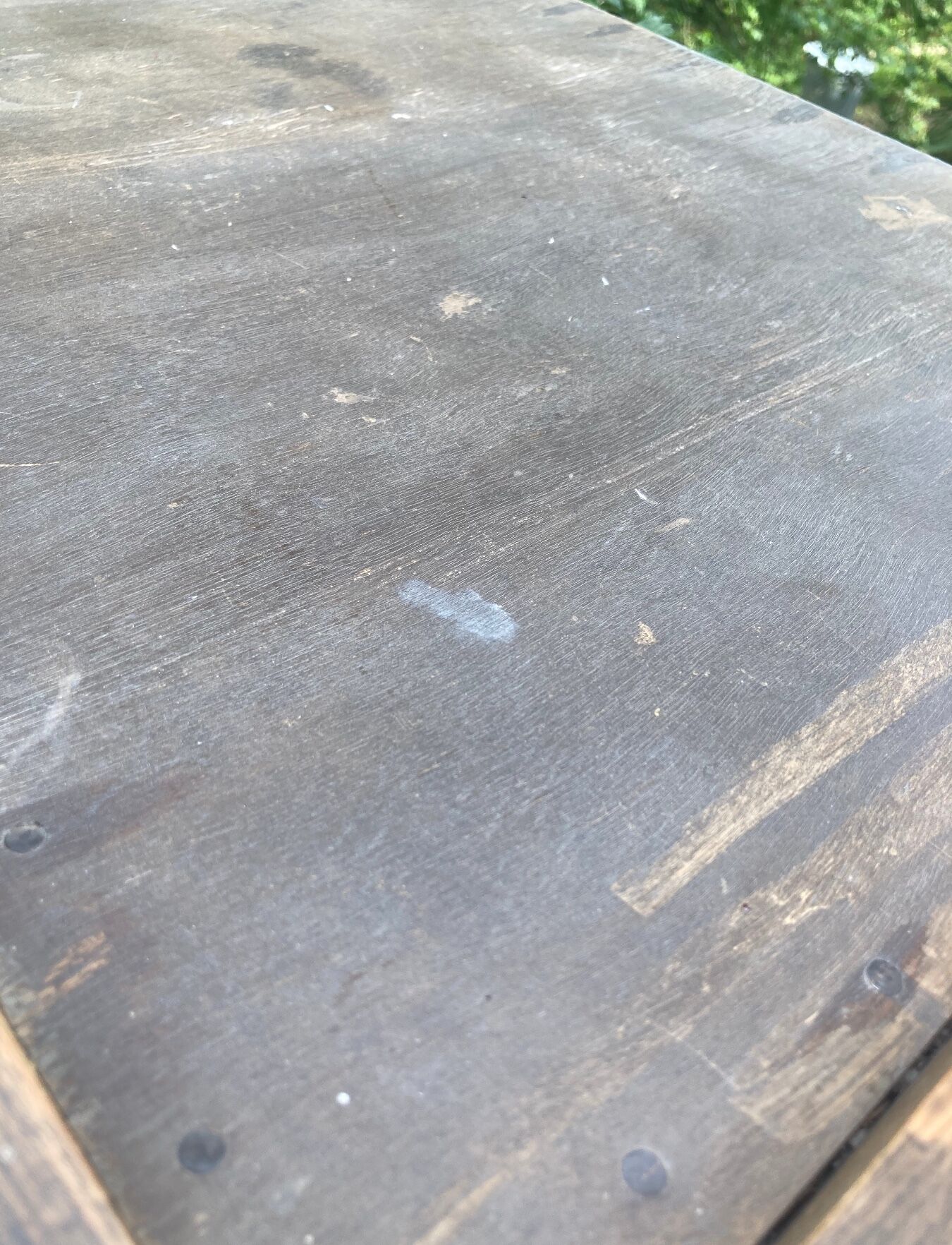 Vintage glazed Parisian wardrobe