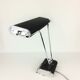Lampe de bureau N71 Jumo noir et chrome 1950