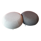 Set of 2 allermuir pebble poufs