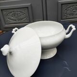 Soupière ancienne en porcelaine de Limoges