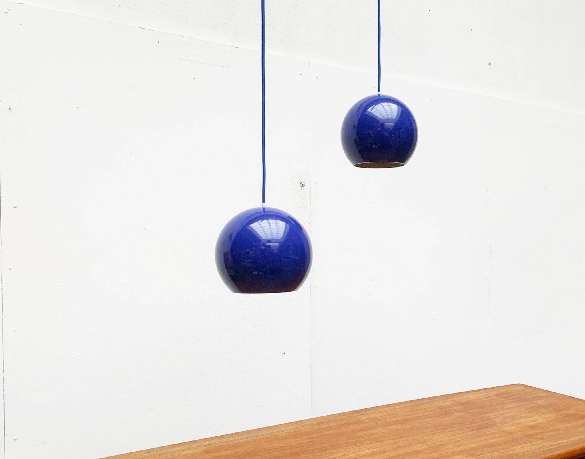 Mid-century Topan suspensions by Verner Panton for Louis Poulsen, set of 2.