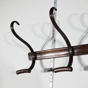 Cloakroom Coat Rack in Curved Beech, J&J Kohn – Early 20th Century