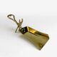 Brass chimney shovel and sweeper 30s