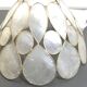 Vintage 1970s shell pendant lamp ceiling light lampshade
