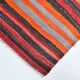 Red & Blue Large Vintage Kilim Rug, 200x352Cm