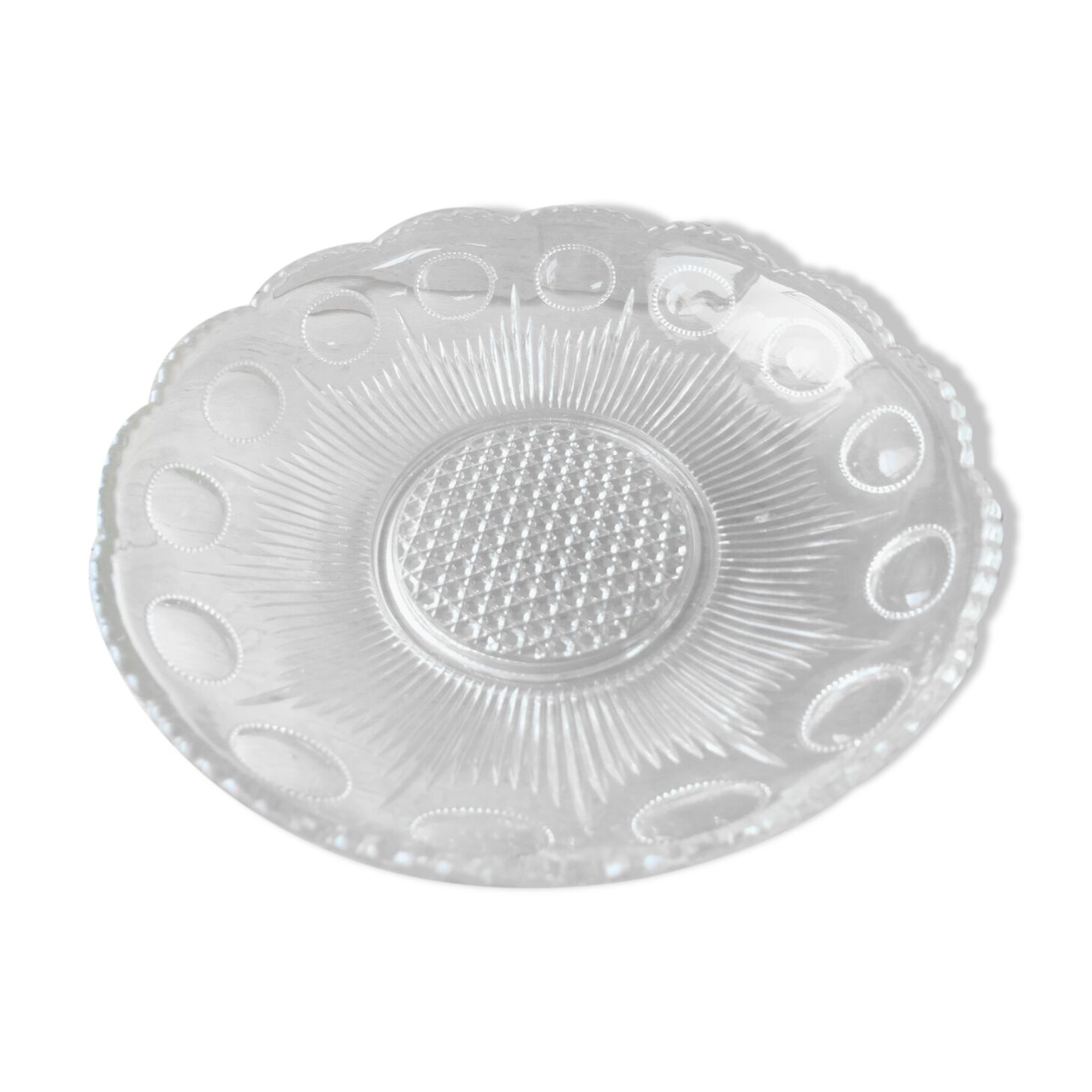 Cast crystal cut