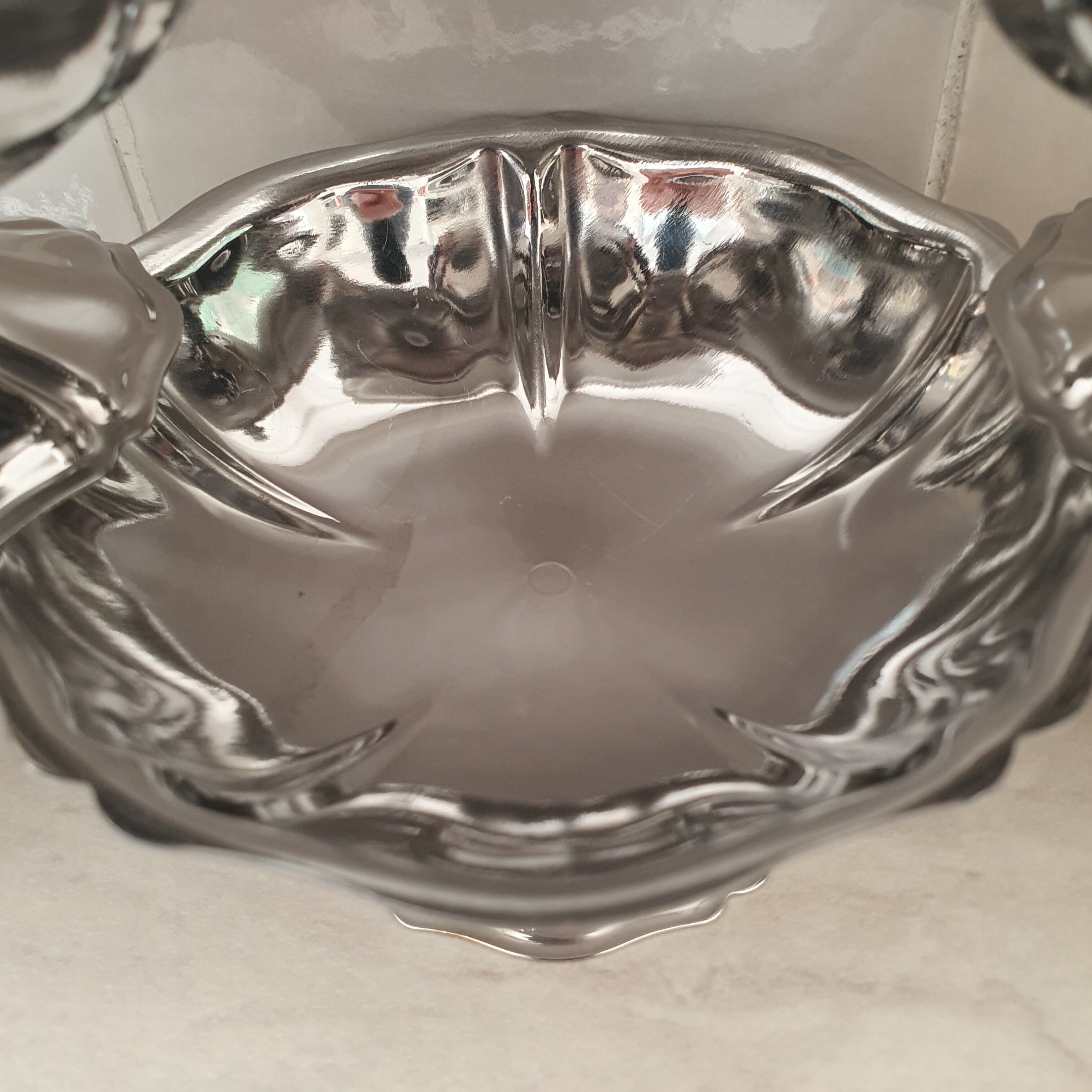 6 dessert bowls by Guy Degrenne in 18/10 stainless steel