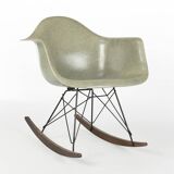 Seafoam Herman Miller Vintage Original Eames RAR Rocking Arm Chair