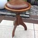 Old piano stool tripod feet / vintage 60s-70s