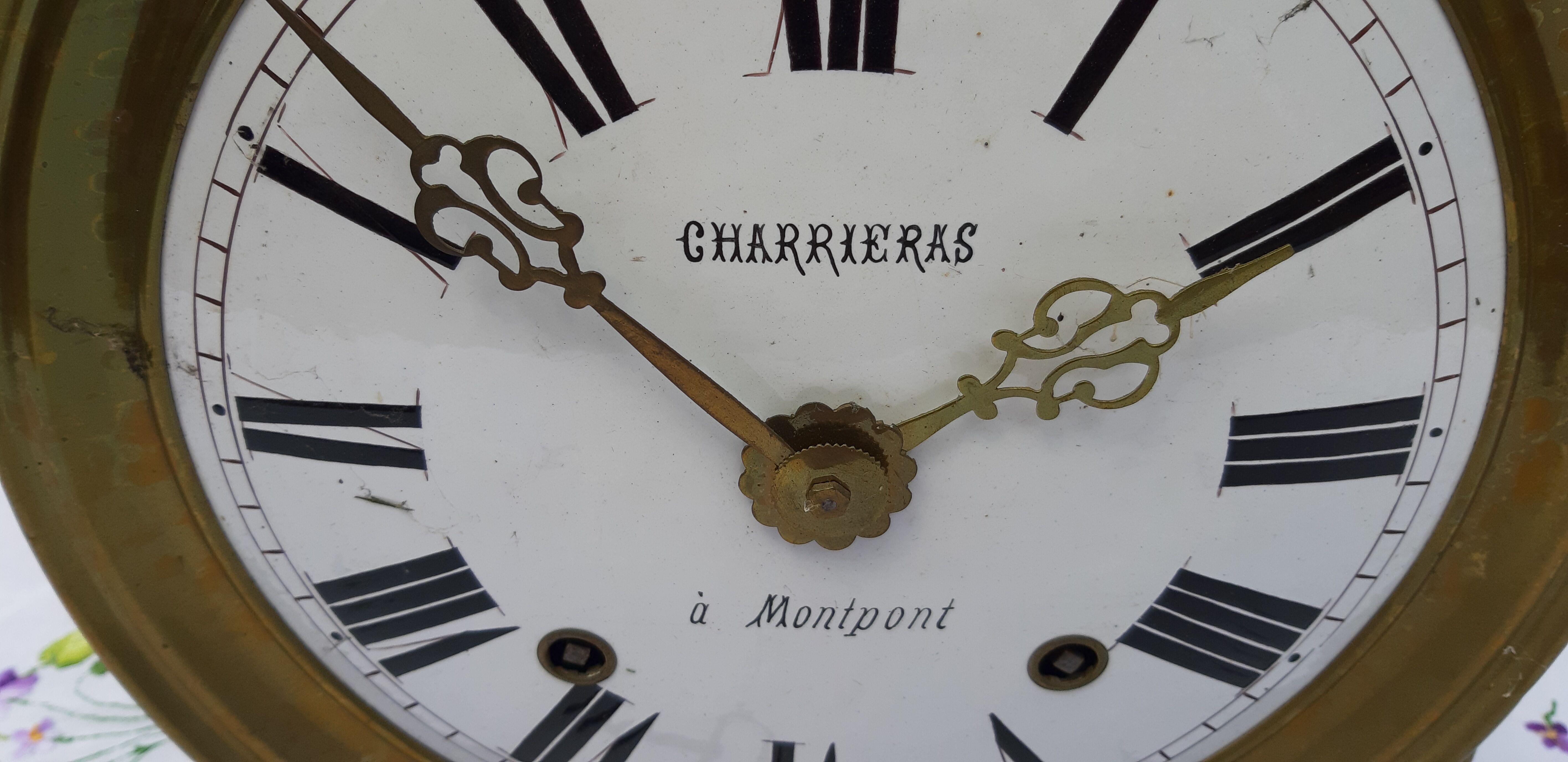 Comtoise clock mechanism