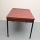 Table à manger extensible des années 60 en teck et métal
