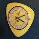 Vintage clock, "Yellow Bayard" wall clock
