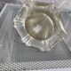 Vase, Soliflore à 6 pans dentelés  XXe siècle