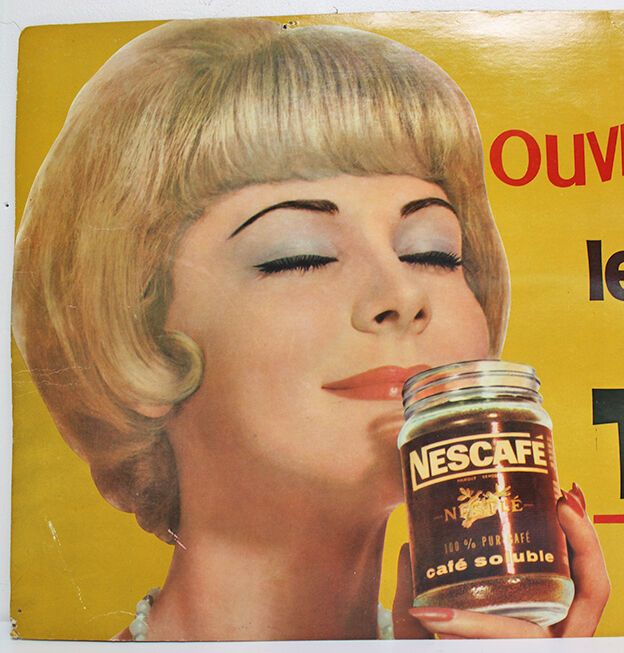 Nescafé advertising poster