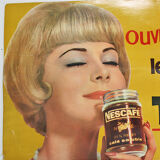 Affiche publicitaire Nescafé