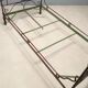Restoration bed, second quarter of the 19th century, bronze and iron.