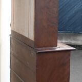 Pine bookcase with scrumbled original finnish